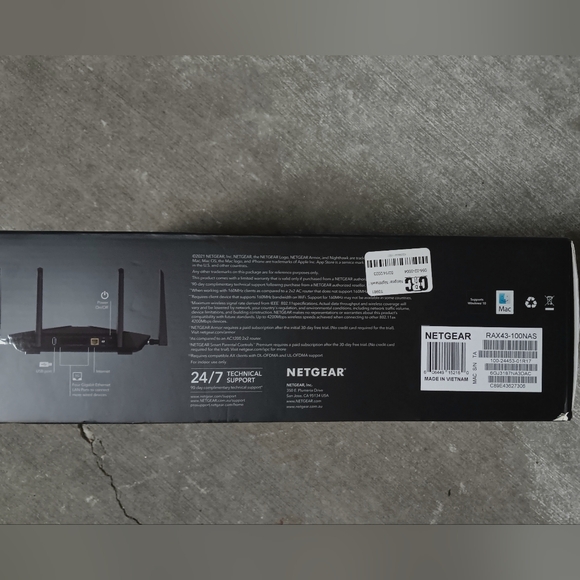 Brand New Sealed Netgear Nighthawk AX5 AX4200 WiFi 6 Router - RAX43 - Picture 6 of 8